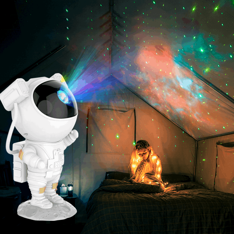 Lámpara proyector frutivegie led astronauta